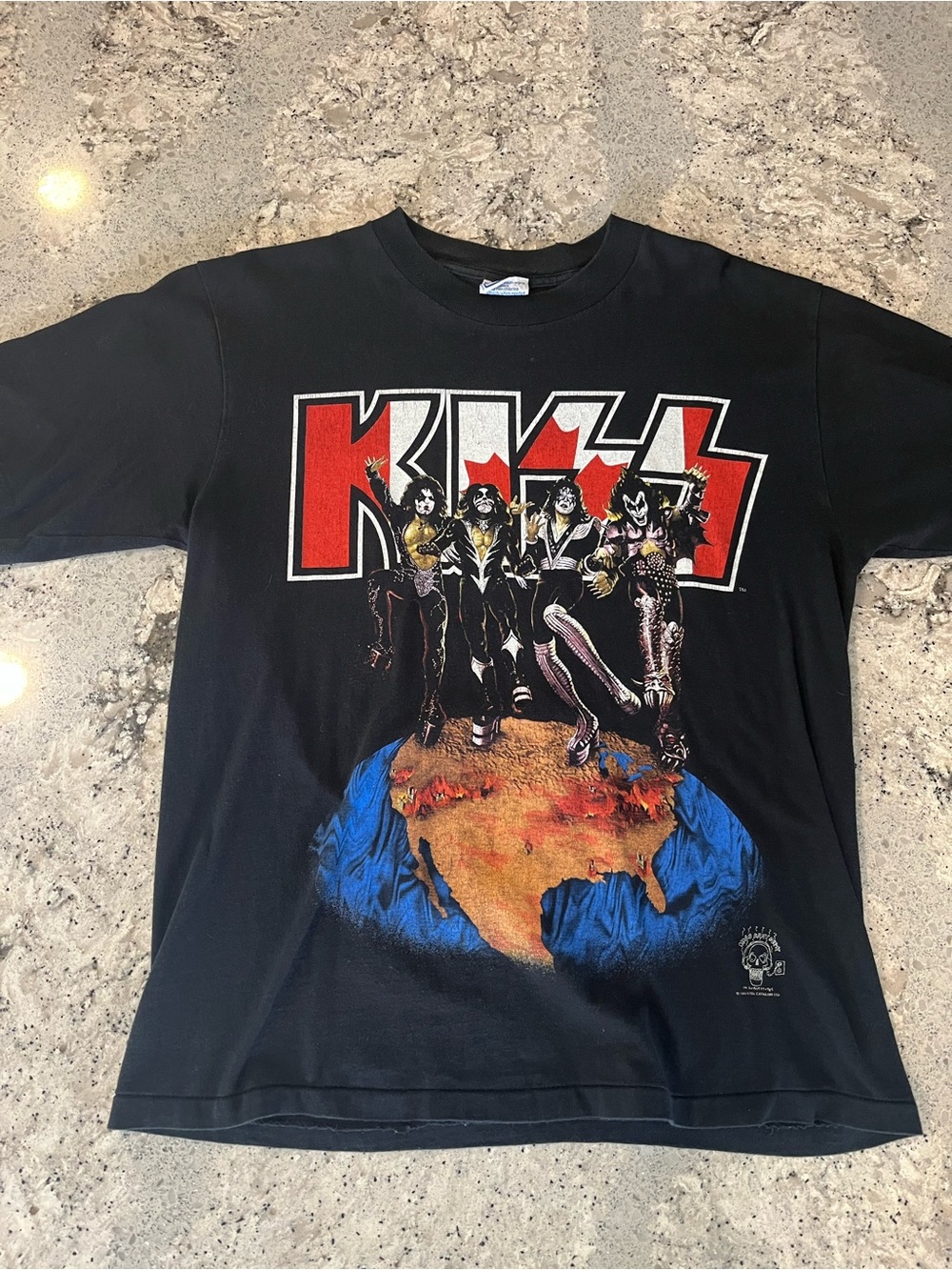 Vintage 1996 Kiss Canada Tour Band Tee